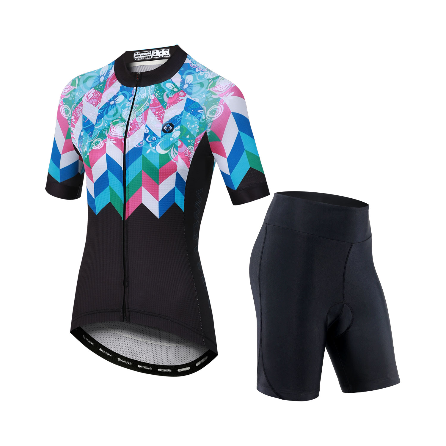 Mountain Biking Outfits Women - ใหม่ชุดเสื้อเจอร์ซีย์นักปั่นBreathableผ้าJerseyชุดผู้หญิงจักรยานเสือภูเขาชุดแขนสั้นQuick-Dryเสื้อเจอร์ซีย์นักปั่นฤดูร้อน