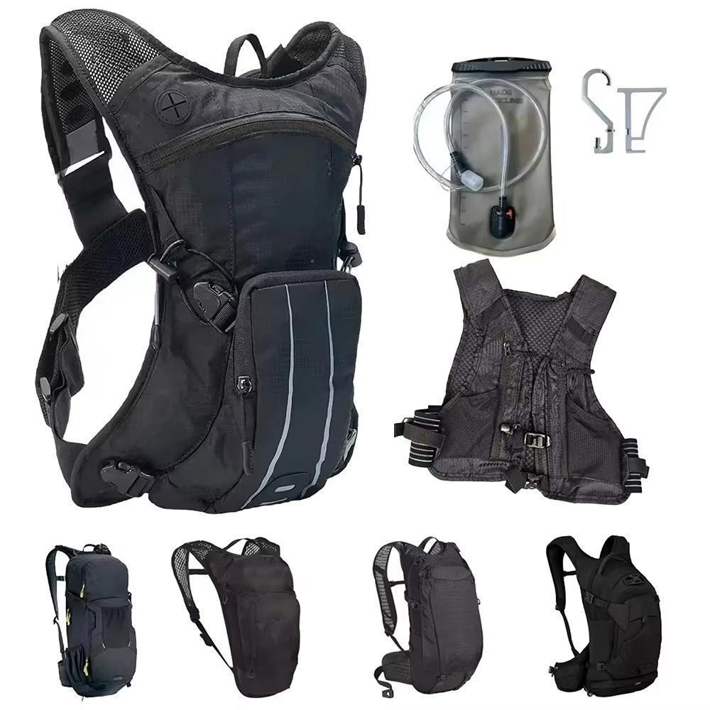 Mountain Biking Hydration Pack - กระเป๋าใส่น้ำสำหรับขี่มอเตอร์ไซค์ จักรยานเสือภูเขา วิบาก โมโตครอส กีฬา กระเป๋าเป้น้ำสำหรับจักรยานเสือภูเขา