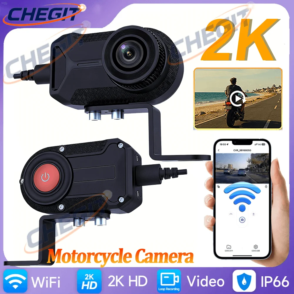 Mountain Biking Images - กล้องติดรถมอเตอร์ไซค์ 2K QHD รุ่นใหม่ พร้อม WIFI