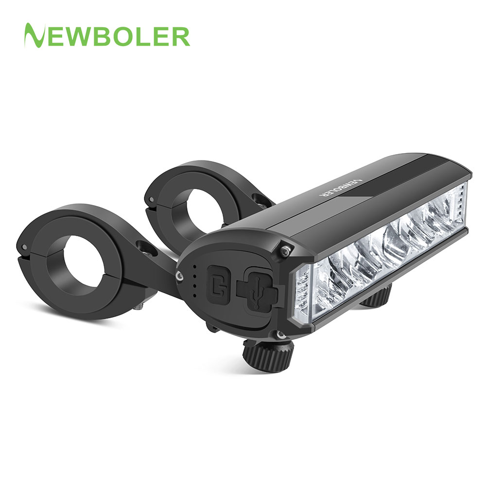 Mountain Biking Backpack - NEWBOLER จักรยานแสงด้านหน้า 10000mAh จักรยาน 6000Lumen ไฟฉายกันน้ํา