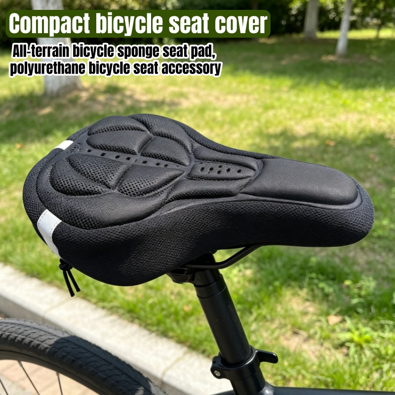 Mountain Biking Accessories - เบาะรองนั่งจักรยาน, ผ้าคลุมเบาะนั่งแบบนุ่ม 3 มิติ, เบาะรองนั่งฟองน้ำหนา, เหมาะสำหรับจักรยานเสือภูเขา