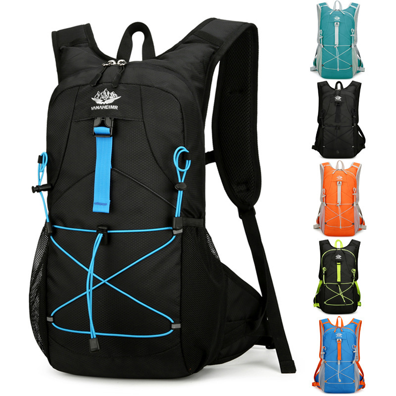 Mountain Biking Hydration Pack - กระเป๋าใส่น้ำสำหรับจักรยานน้ำหนักเบา, กระเป๋าเป้สะพายหลังสำหรับกีฬากลางแจ้งสำหรับการปั่นจักรยานเสือภูเขา, การเดินป่า, การปีนเขา