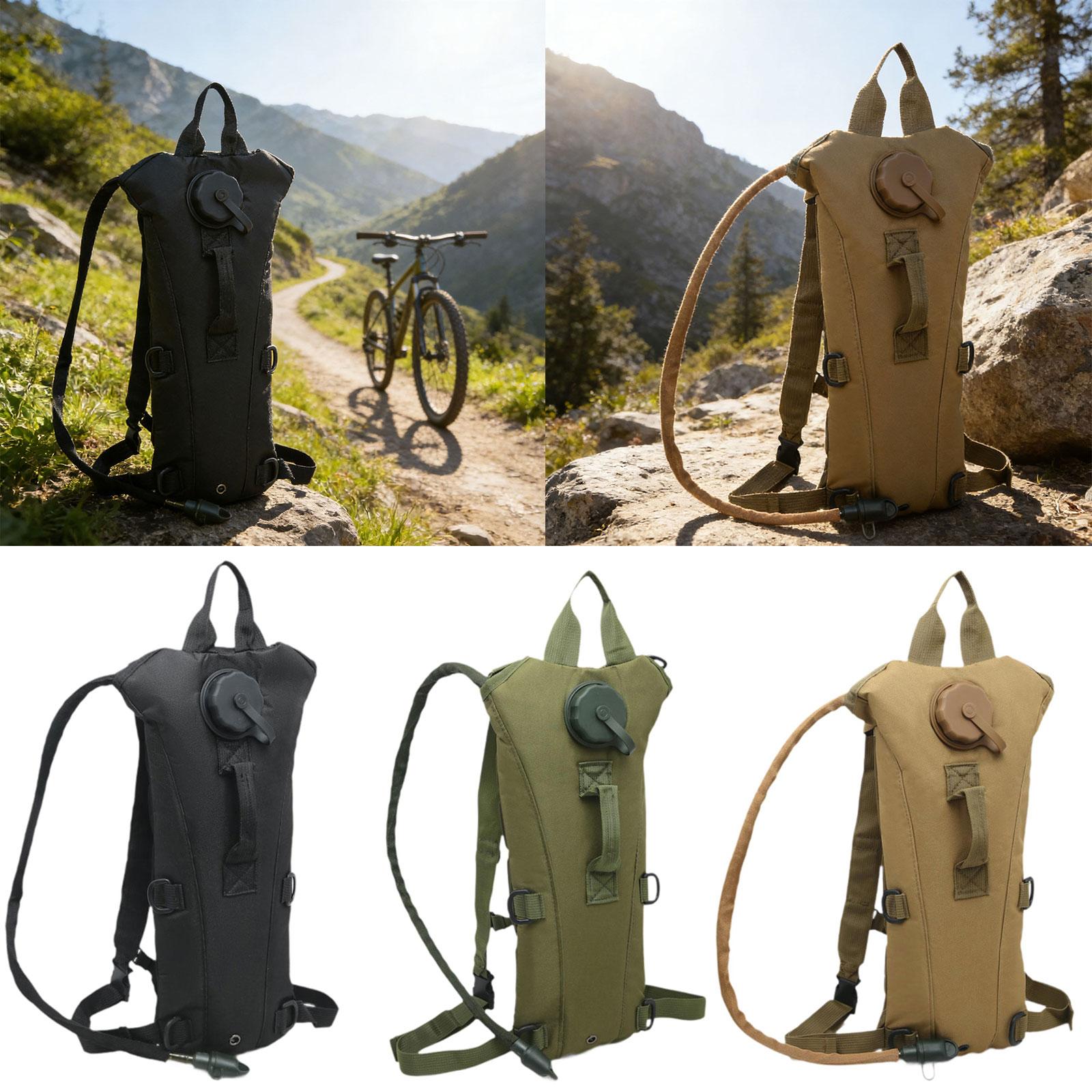 Mountain Biking Hydration Pack - กระเป๋าเป้สะพายหลังกันน้ำ 8 ลิตร พร้อมช่องเก็บของหลายช่อง สำหรับผู้ใหญ่ทุกเพศ เหมาะสำหรับการปีนเขา