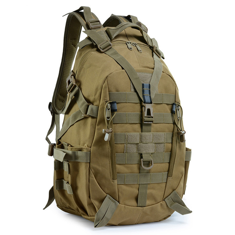Mountain Biking Backpack - 35L กระเป๋าเป้สะพายหลังยุทธวิธีกันน้ําเดินป่าตกปลาล่าสัตว์กระเป๋าเป้สะพายหลัง Rucksacks ยุทธวิธีกีฬา Camping Hiking