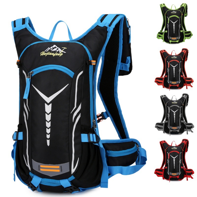Mountain Biking Backpack - กระเป๋าเป้สะพายหลังขี่จักรยาน อุปกรณ์รถจักรยานยนต์ กระเป๋าเป้สะพายหลังกันน้ําระบายอากาศ จักรยานเสือหมอบ ผู้ชายและผู้หญิง ขี่จักรยานเสือภูเขา