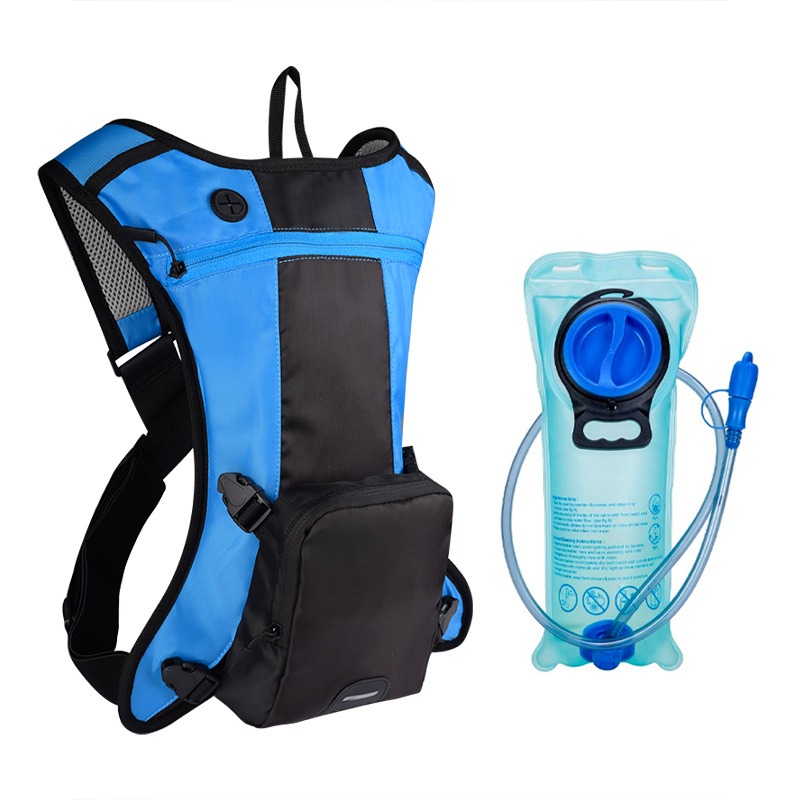 Mountain Biking Hydration Pack - กระเป๋าเป้สะพายหลังสำหรับปั่นจักรยานกลางแจ้งแบบ unisex กระเป๋าใส่น้ำสำหรับวิ่งแบบออฟโรด กระเป๋าใส่น้ำสำหรับขี่มอเตอร์ไซค์ สำหรับจักรยานเสือภูเขาและเดินป่า