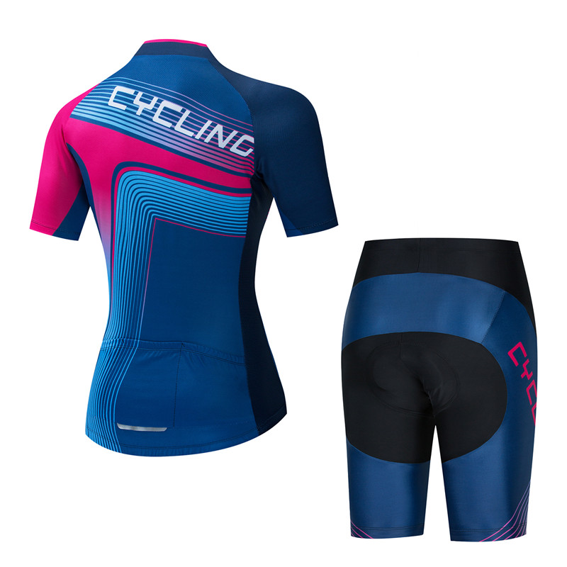 ชุดเสื้อเจอร์ซีย์ปั่นจักรยานสำ - Mountain Biking Outfits Women บทวิจารณ์และราคา