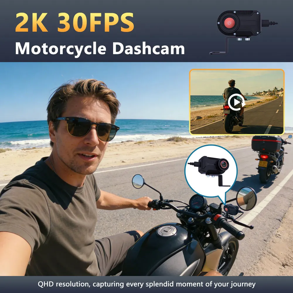 กล้องติดรถมอเตอร์ไซค์แบบใหม่ 2 - Mountain Biking Images บทวิจารณ์และราคา