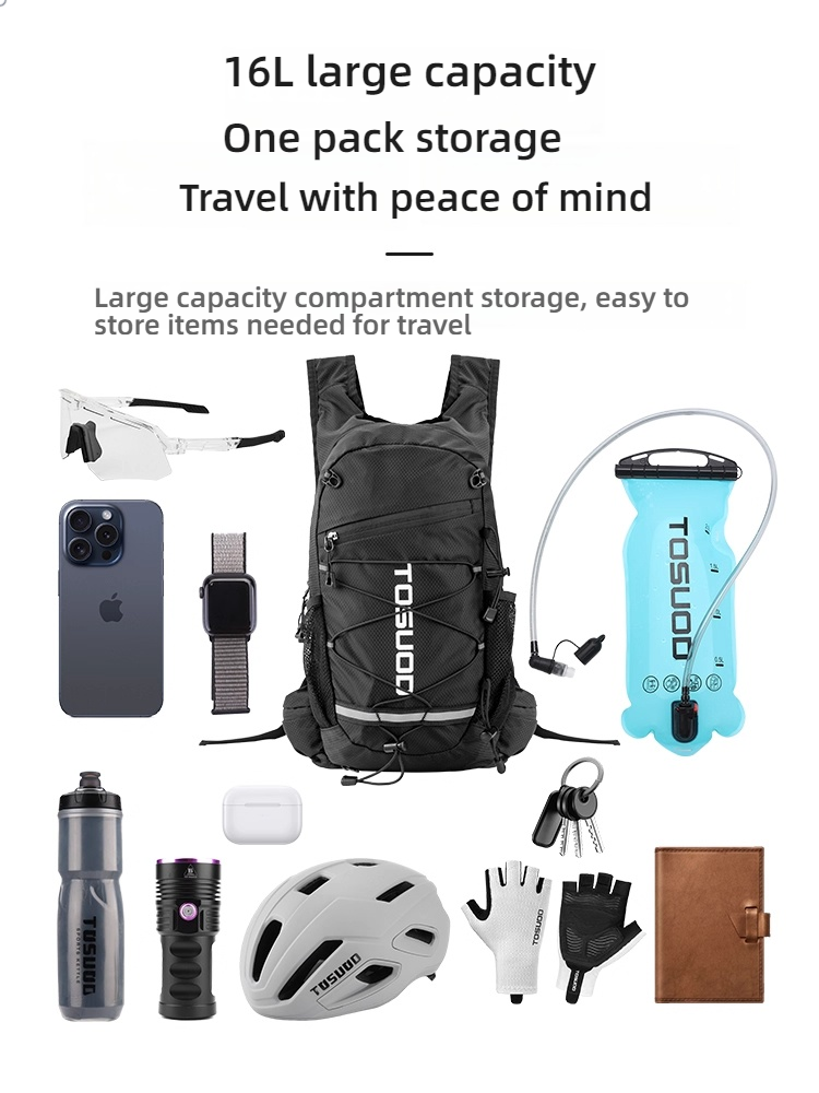 กระเป๋าใส่น้ำสำหรับขี่มอเตอร์ไ - Mountain Biking Hydration Pack บทวิจารณ์และราคา