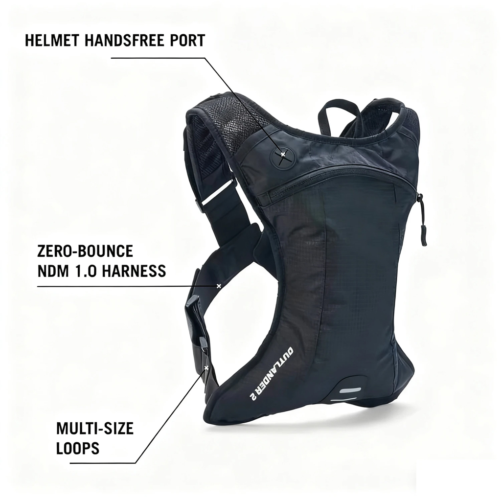กระเป๋าใส่น้ำสำหรับขี่มอเตอร์ไ - Mountain Biking Hydration Pack บทวิจารณ์และราคา