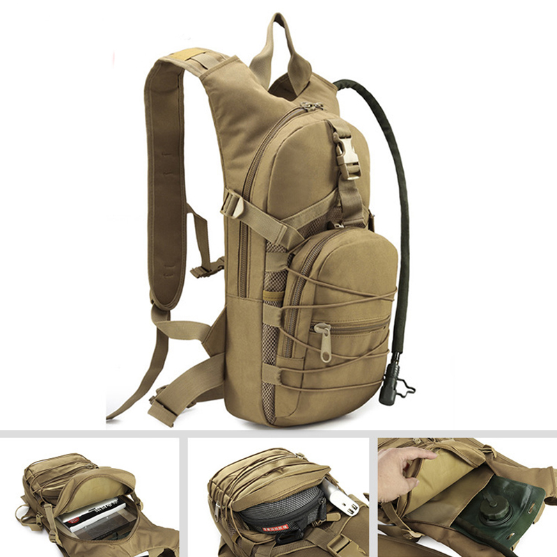 น้ำหนักเบายุทธวิธีกระเป๋าเป้สะ - Mountain Biking Backpack บทวิจารณ์และราคา