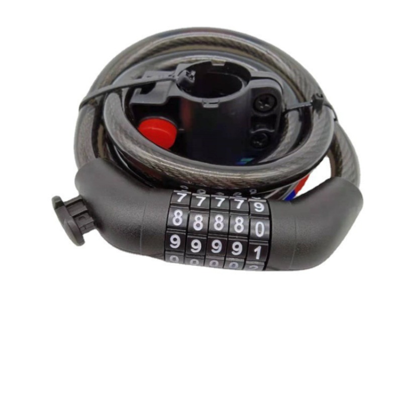 กุญแจล็อคจักรยาน, กุญแจรหัสห้า - Mountain Biking Accessories บทวิจารณ์และราคา