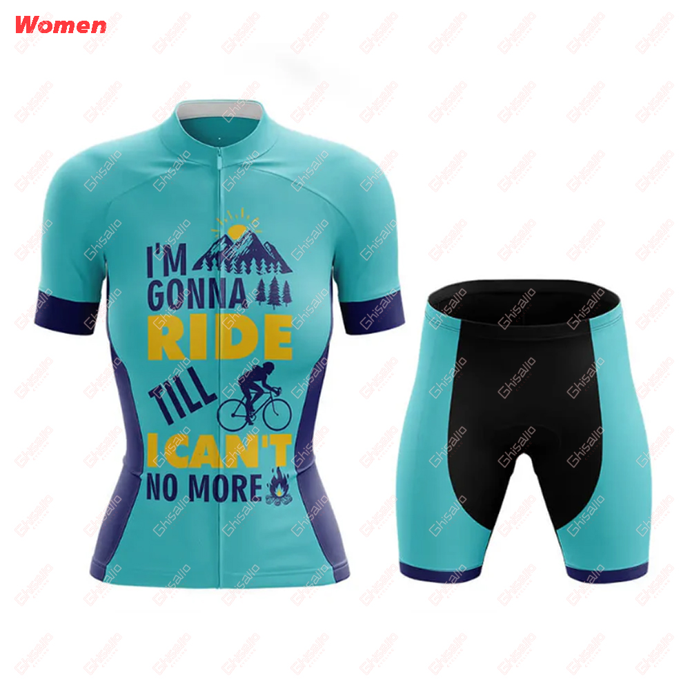 ใหม่ยายโพลีเอสเตอร์ขี่จักรยานเ - Mountain Biking Outfits Women บทวิจารณ์และราคา