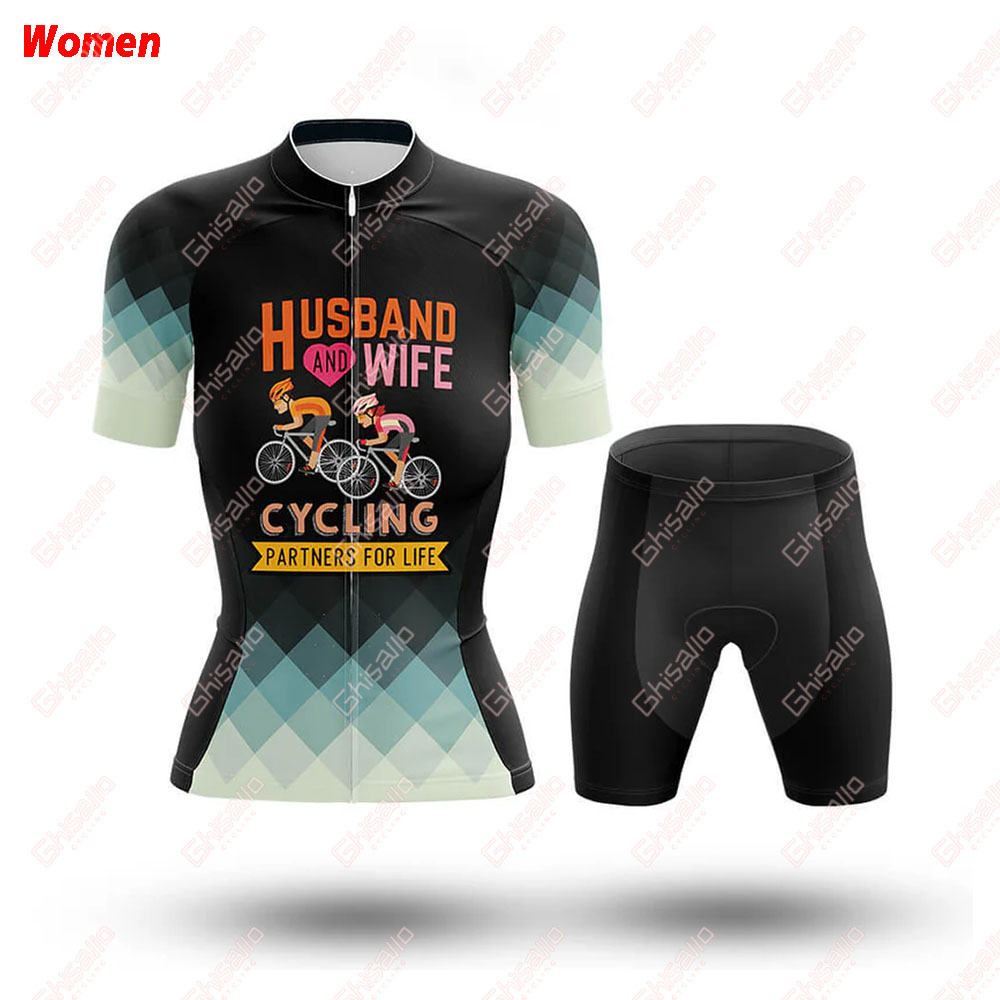 สามีและภรรยาโพลีเอสเตอร์ขี่จัก - Mountain Biking Outfits Women บทวิจารณ์และราคา