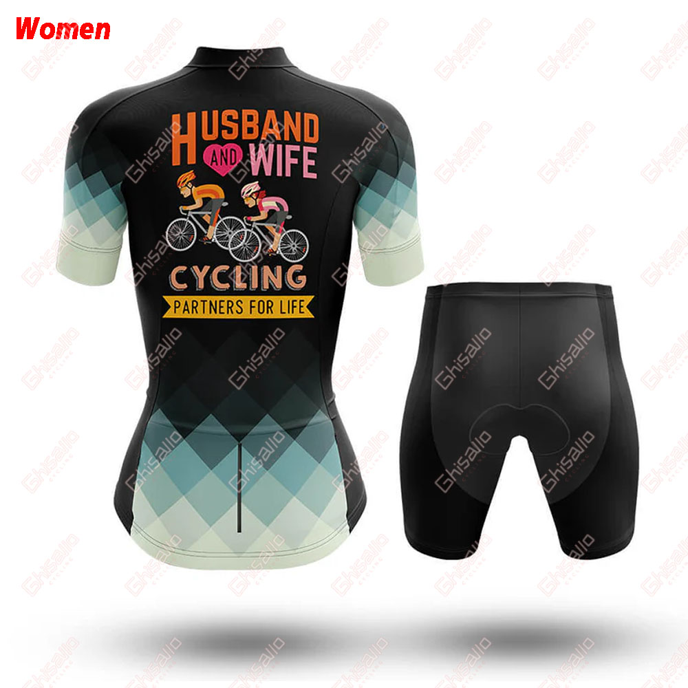 สามีและภรรยาโพลีเอสเตอร์ขี่จัก - Mountain Biking Outfits Women บทวิจารณ์และราคา