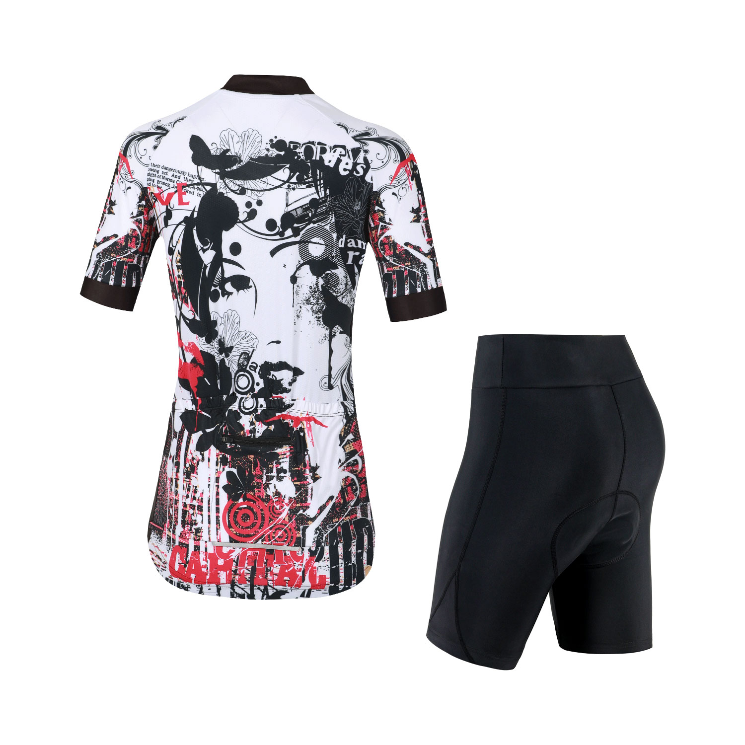 ใหม่เสื้อเจอร์ซีย์นักปั่นชุดขี - Mountain Biking Outfits Women บทวิจารณ์และราคา