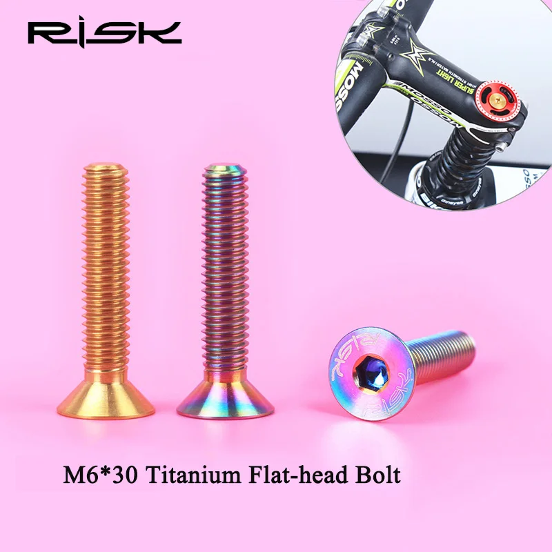 RISK 1PCS M6x30 M6x35 M6x40 M6 - Mountain Biking Hat บทวิจารณ์และราคา
