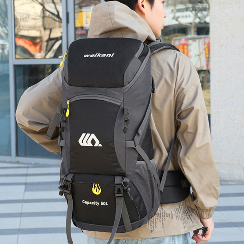 50L กระเป๋าเป้สะพายหลังผู้ชายข - Mountain Biking Backpack บทวิจารณ์และราคา