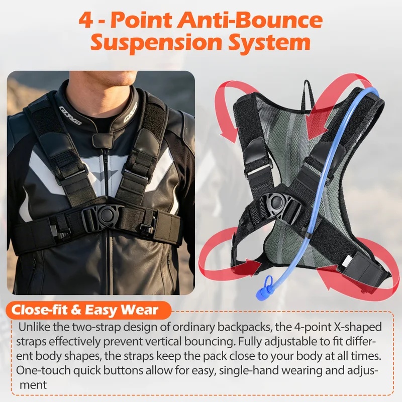 NEWBOLER 5L กระเป๋าใส่น้ำสำหรั - Mountain Biking Hydration Pack บทวิจารณ์และราคา