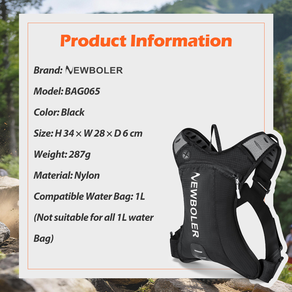 NEWBOLER 5L กระเป๋าใส่น้ำสำหรั - Mountain Biking Hydration Pack บทวิจารณ์และราคา
