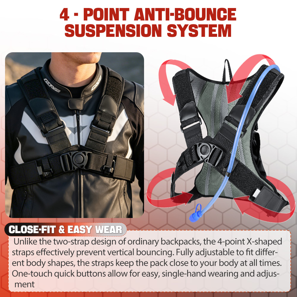 NEWBOLER 8L กระเป๋าใส่น้ำสำหรั - Mountain Biking Backpack บทวิจารณ์และราคา
