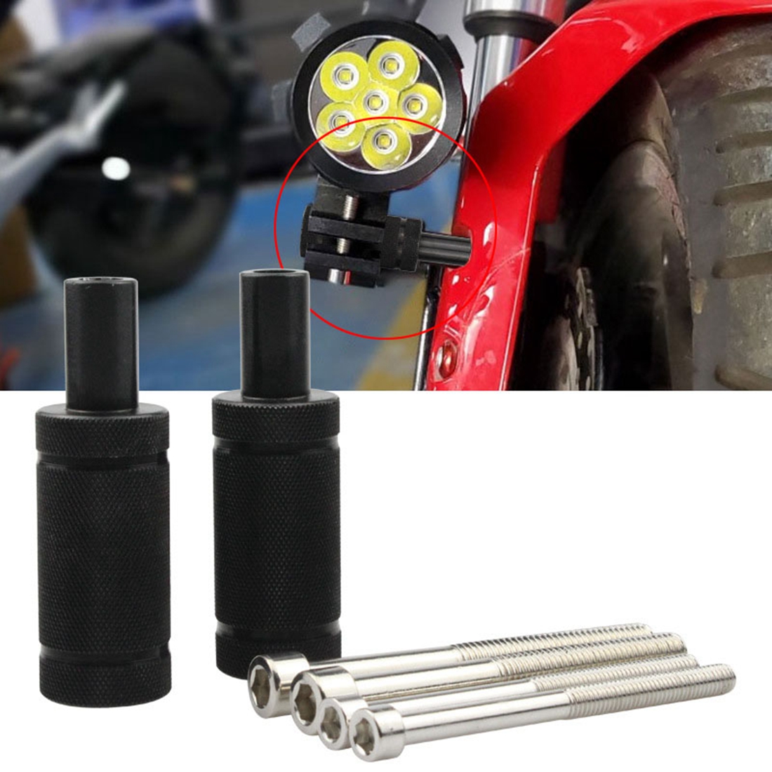 ขายึดไฟหน้ามอเตอร์ไซค์แบบปรับไ - Mountain Biking Denver บทวิจารณ์และราคา