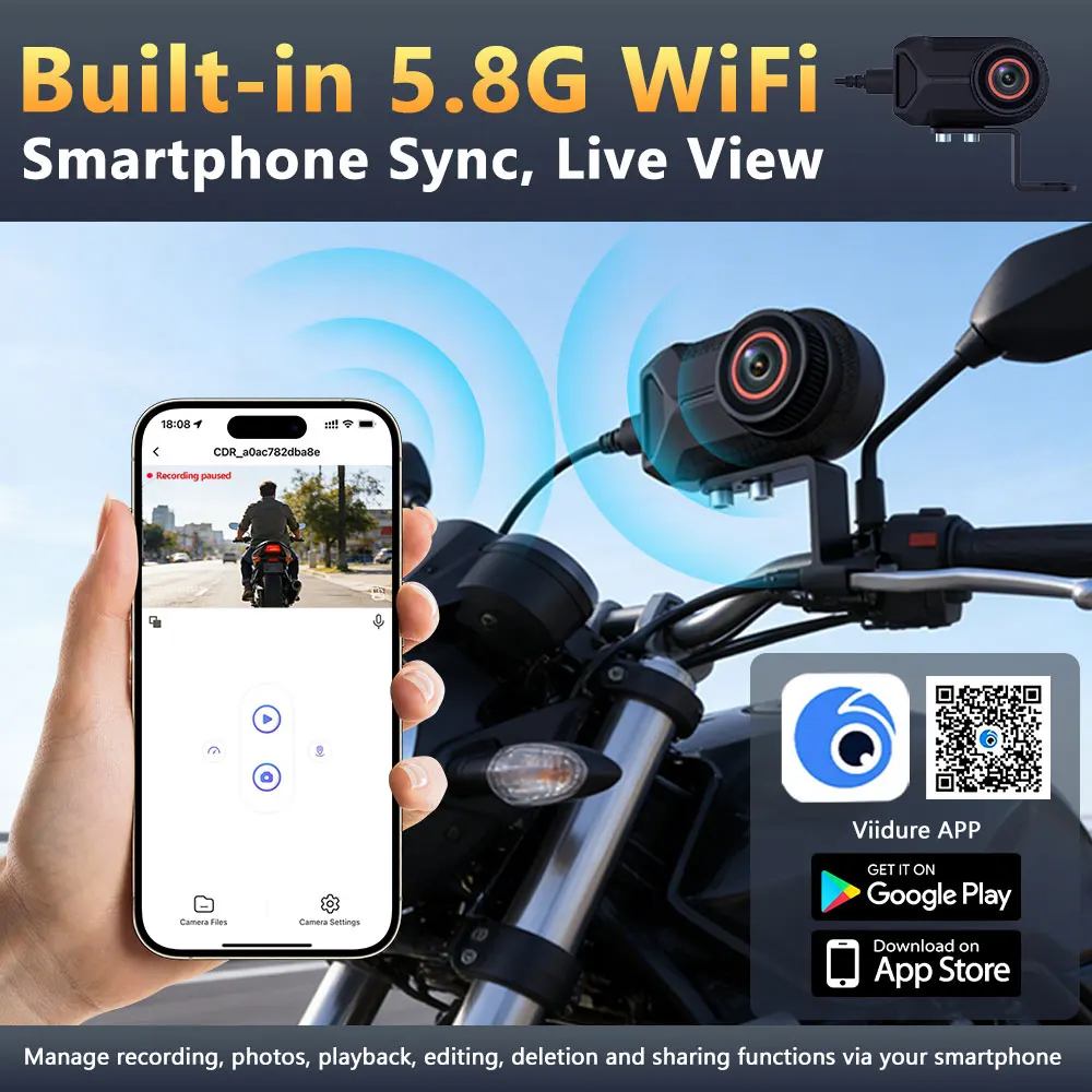 กล้องติดรถมอเตอร์ไซค์กันน้ำ IP - Mountain Biking Images บทวิจารณ์และราคา